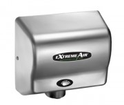 American Dryer eXtremeAir GXT9-C Steel Satin Chrome commercial hand dryer