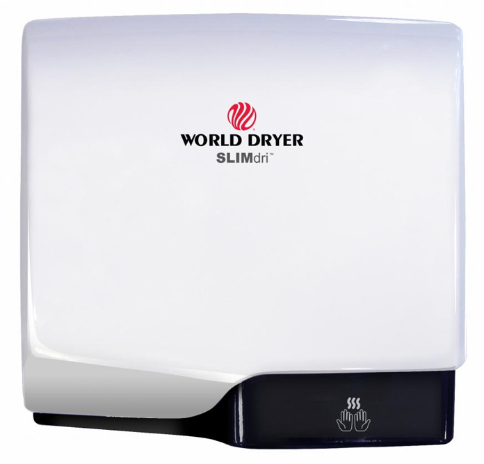 L-974 Slimdri Hand Dryer in white